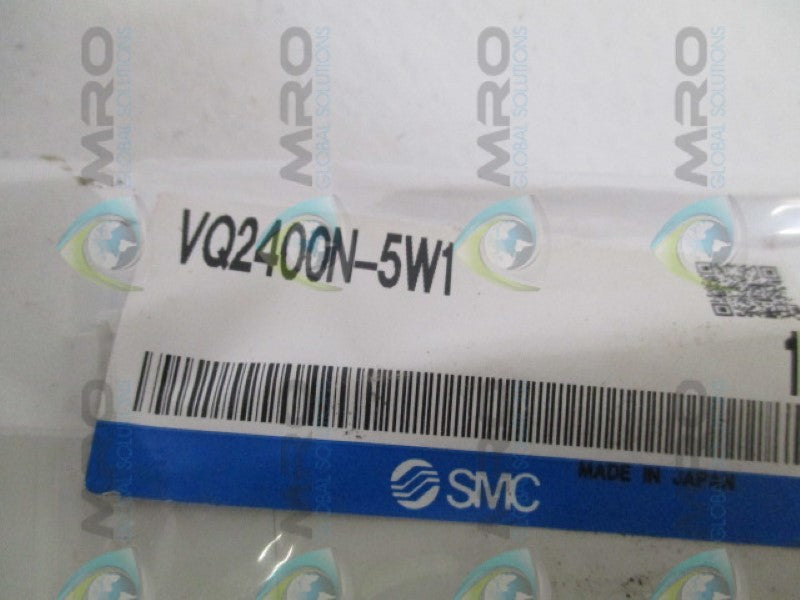 SMC VQ2400N-5W1 PLUG-IN SOLENOID VALVE NSMP