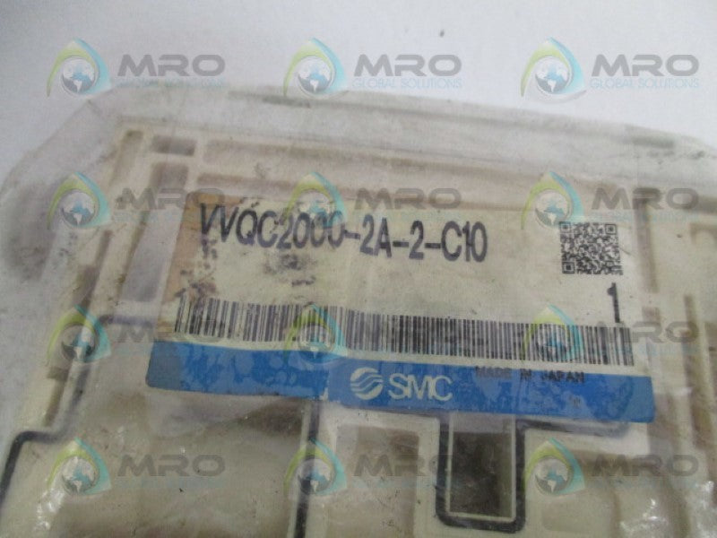 SMC VVQC2000-2A-2-C10 SIDE END PLATE NSMP