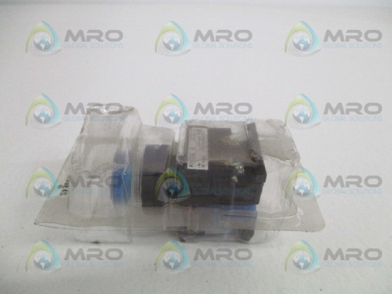 FUJI ELECTRIC AR22G4L-10E4S BLUE PUSHBUTTON SWITCH NSMP