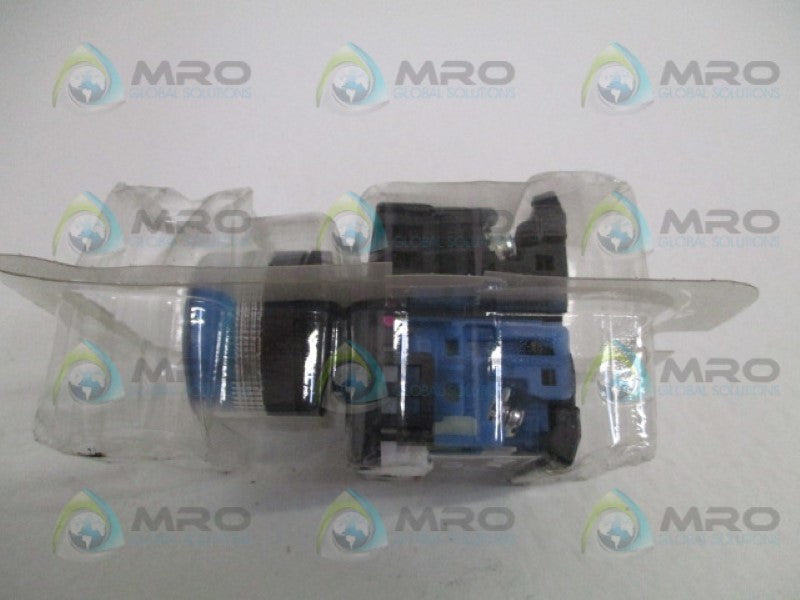 FUJI ELECTRIC AR22G4L-10E4S BLUE PUSHBUTTON SWITCH NSMP