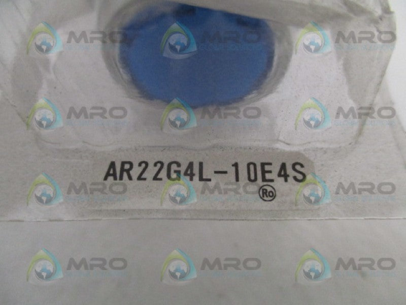 FUJI ELECTRIC AR22G4L-10E4S BLUE PUSHBUTTON SWITCH NSMP