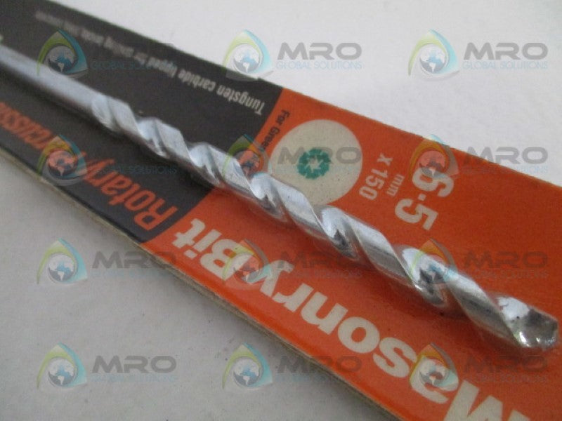 SUTTON 6.5MMx150 MASONRY BIT ROTARY/PRECUSSION NSMP