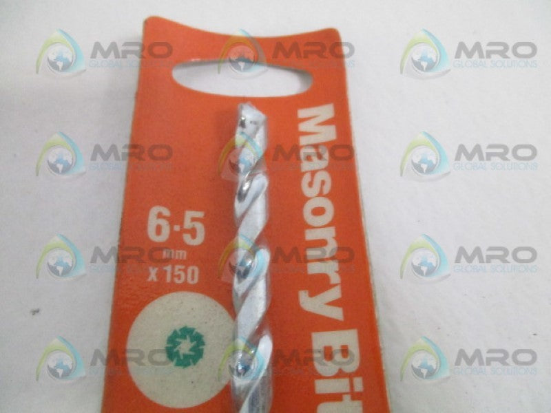 SUTTON 6.5MMx150 MASONRY BIT ROTARY/PRECUSSION NSMP
