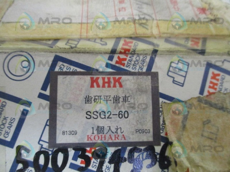 KHK SSG2-60 NSMP