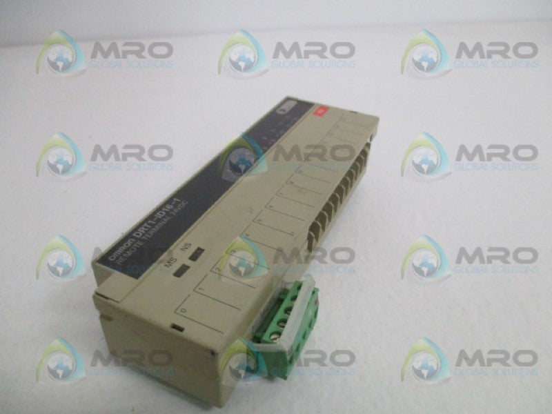 OMRON DRT1-ID16-1 REMOTE TERMINAL MODULE (AS PICTURED) UNMP