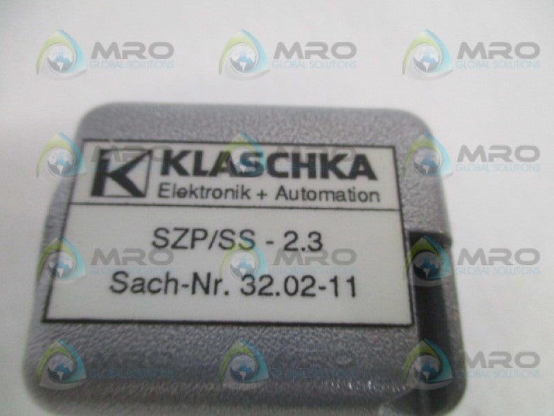 KLASCHKA SZP/SS-2.3 HOUSING CONNECTOR NSNP