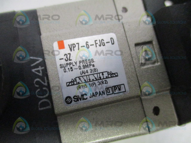 SMC VP7-6-FJG-D-3Z SOLENOID VALVE NSNP
