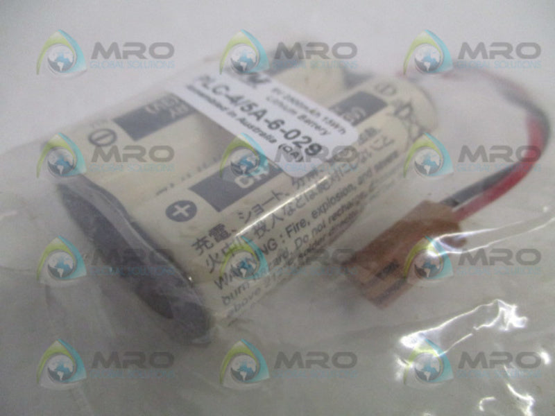 MI PLC-4/5A-6-029 LITHIUM BATTERY 6V NSNP