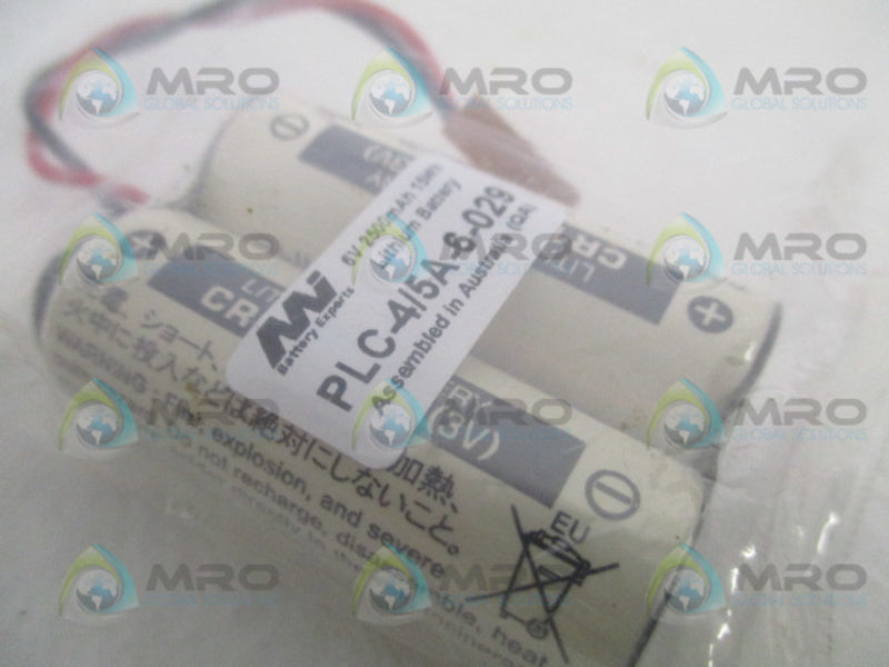 MI PLC-4/5A-6-029 LITHIUM BATTERY 6V NSNP