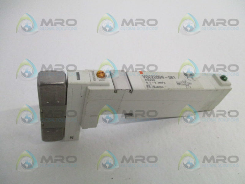 SMC VQC2200N-5B1 SOLENOID VALVE NSNP