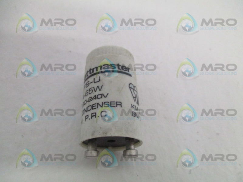 WATTMASTER FS-U FLUORESCENT TUBE STARTER 4-65W NSNP