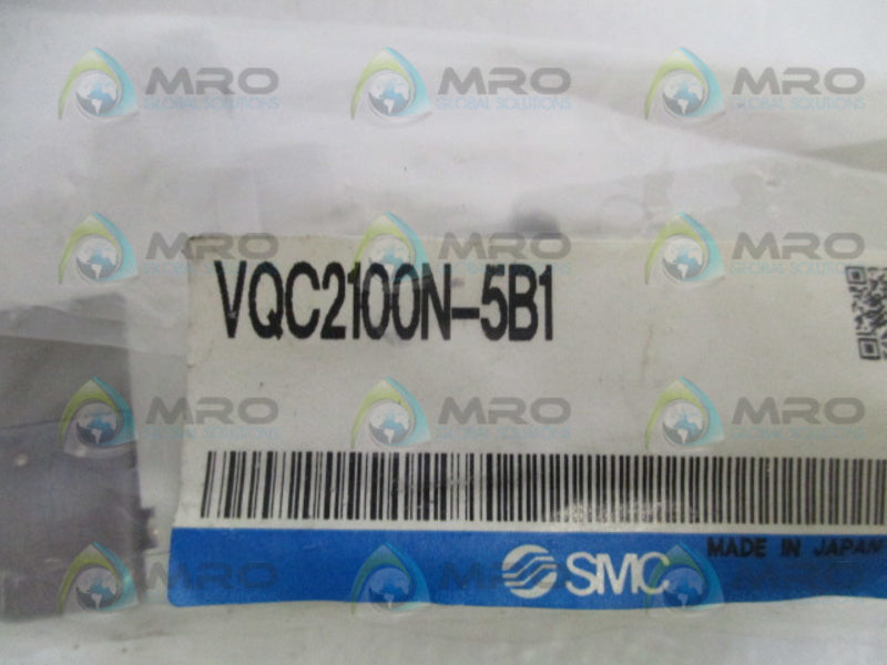 SMC VQC2100N-5B1 SOLENOID VALVE NSMP