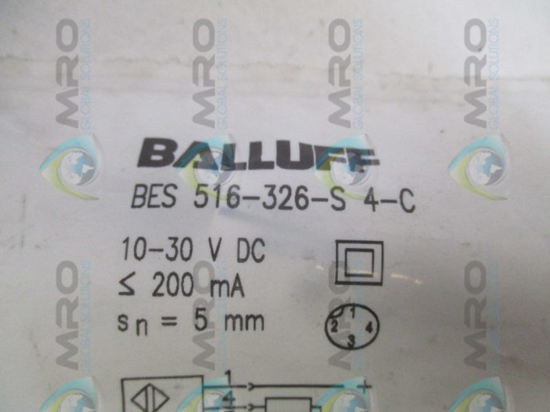 BALLUFF BES516-326-S4-C INDUCTIVE PROXIMITY SENSOR  NSMP