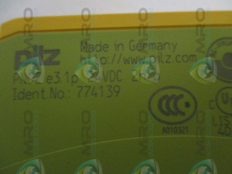 PILZ PNOZe3.1P24VDC2n/o SAFETY RELAY NSNP