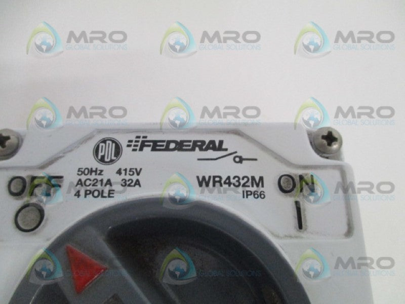 FEDERAL WR432M ENCLOSURE SWITCH  NSNP