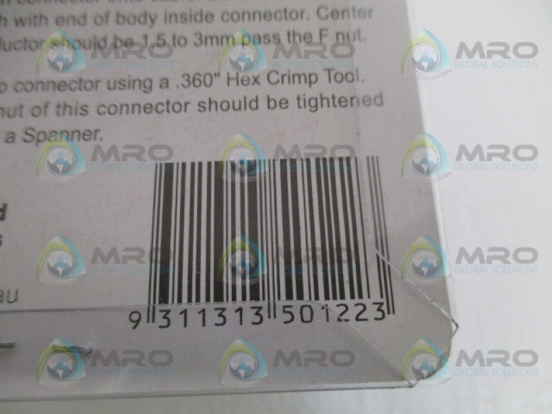 HILLS BC2092BP CRIMP CONNECTOR (PKG. OF 10) NSMP
