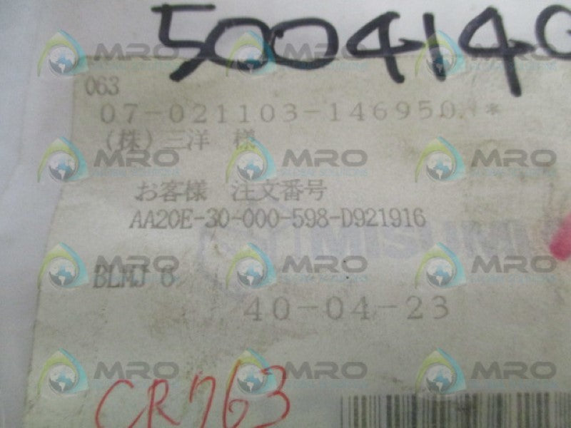 MISUMI BLMJ6 NSMP