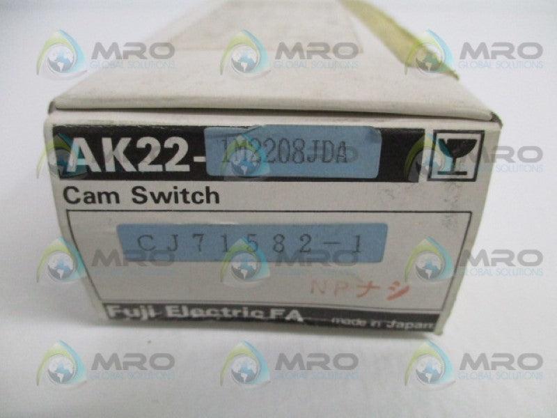 FUJI ELECTRIC AK22-1M2208JDA CAM SWITCH NSMP