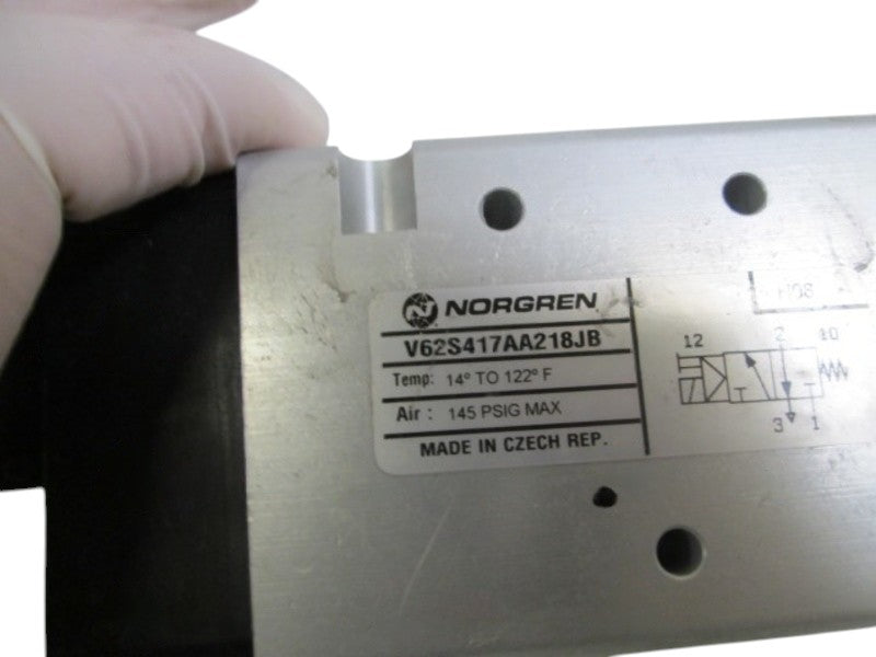 NORGREN VALVE V62S417AA218JB NSNP