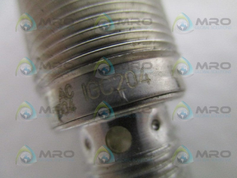 IFM EFECTOR IGC204 INDUCTIVE SENSOR NSNP
