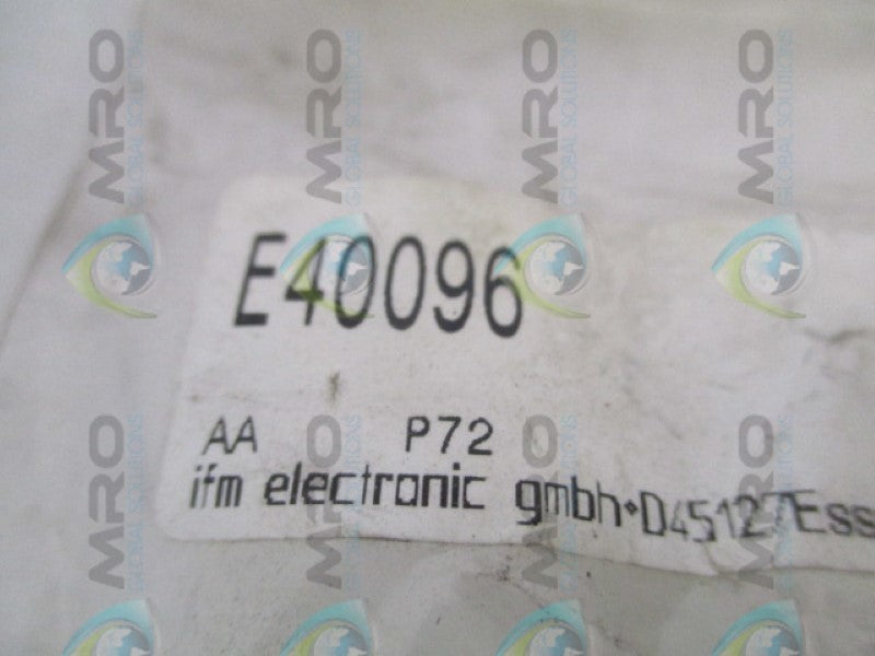 IFM EFECTOR E40096 ADAPTER  NSMP