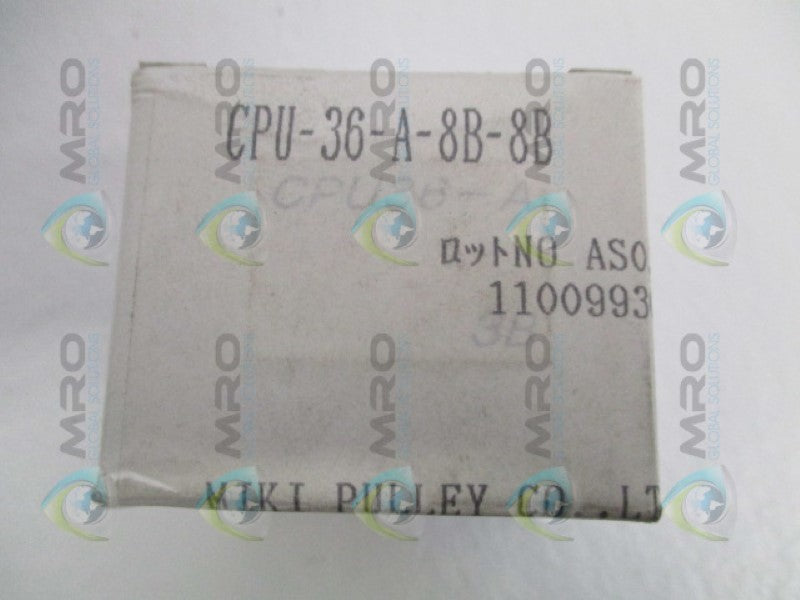 MIKI PULLEY CPU-36-A-8B-8B NSMP