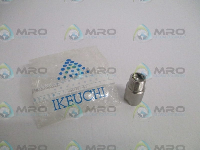 IKEUCHI 3/8MJJXP080S303 FILLED CONE NOZZLE NSNP