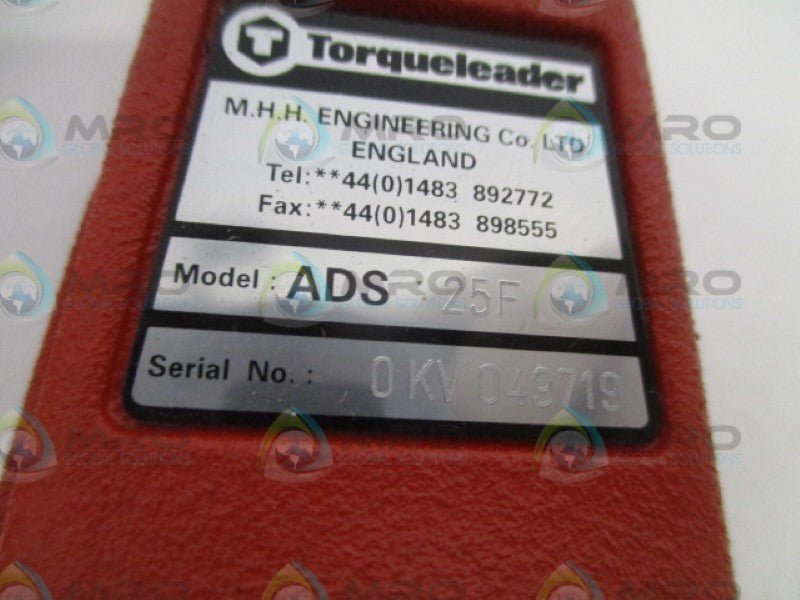 M.H.H ENGINEERING ADS25F TORQUELEADER WRENCH NSMP