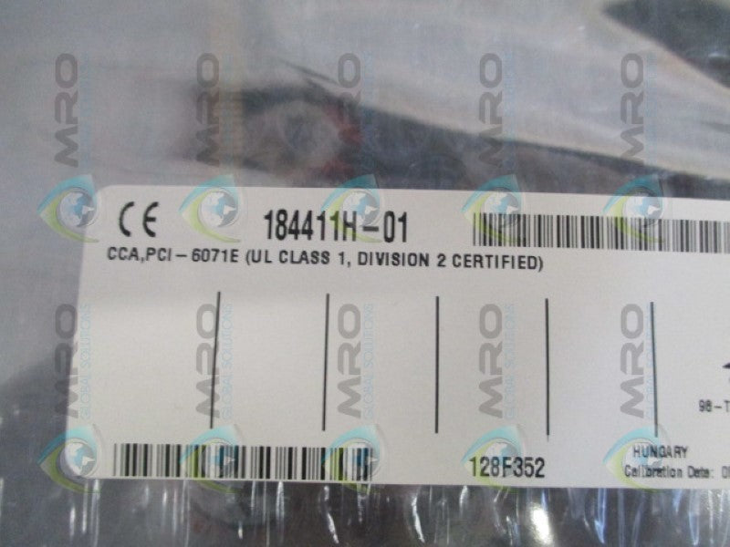 NATIONAL INSTRUMENTS 777515-01 DATA ACQUISITION BOARD NSMP