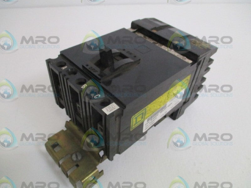 SQUARE D FA34015 CIRCUIT BREAKER 15A UNMP