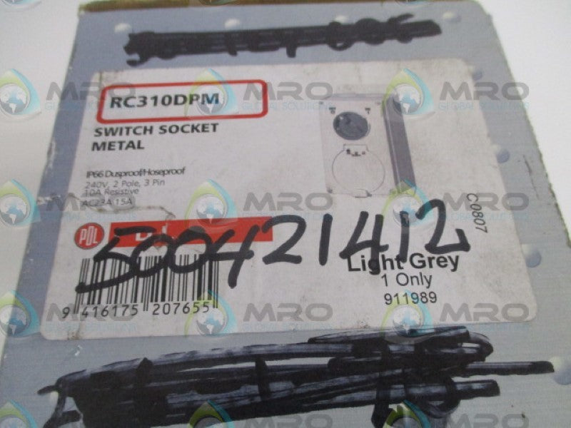 ROWCO RC310DPM SWITCH SOCKET METAL NSMP