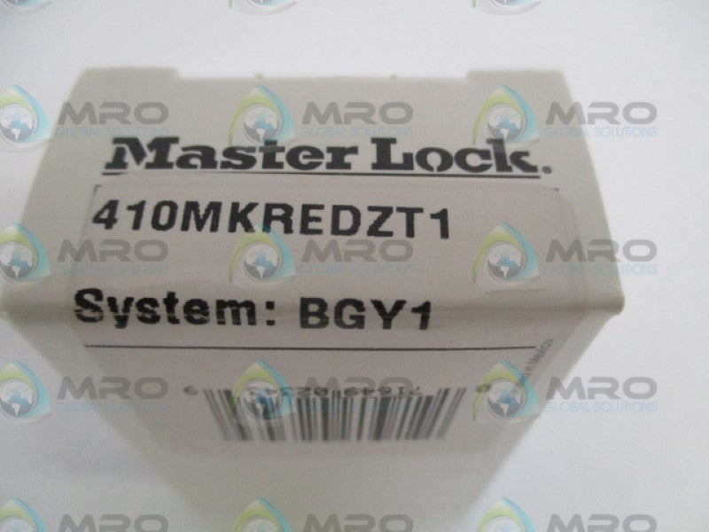 MASTER LOCK 410MKREDZT1 602B791 PADLOCK NSMP