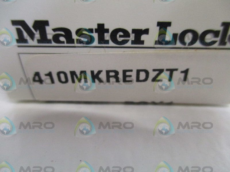 MASTER LOCK 410MKREDZT1 602B942 PADLOCK NSMP