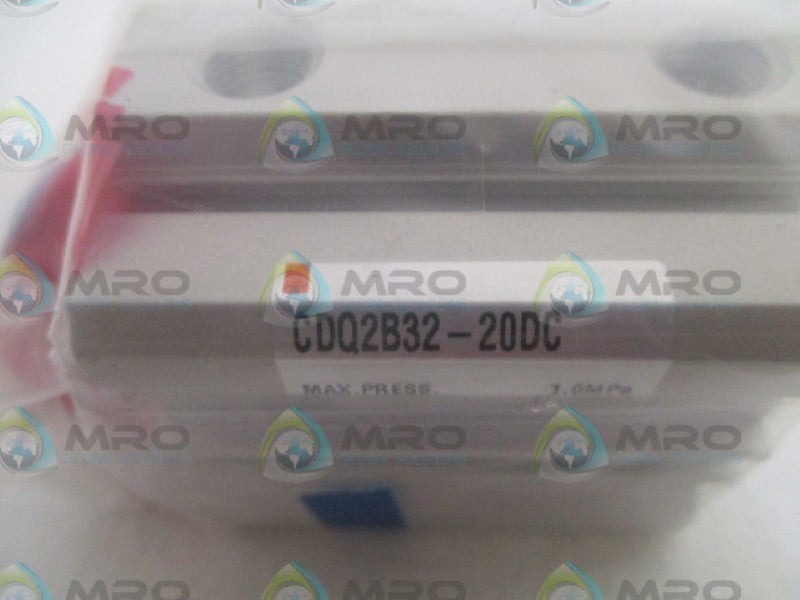 SMC CDQ2B32-20DC PNEUMATIC COMPACT CYLINDER NSMP
