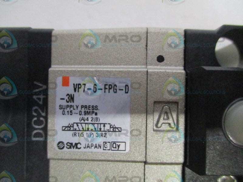 SMC VP7-6-FPG-D-3N SOLENOID VALVE (AS PICTURED) NSNP