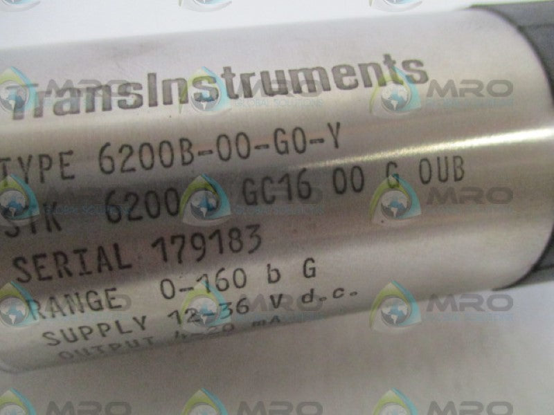 SCIENTIFIC INSTRUMENTS 6200BGC1600G0UB 6200B-00-G0-Y NSMP