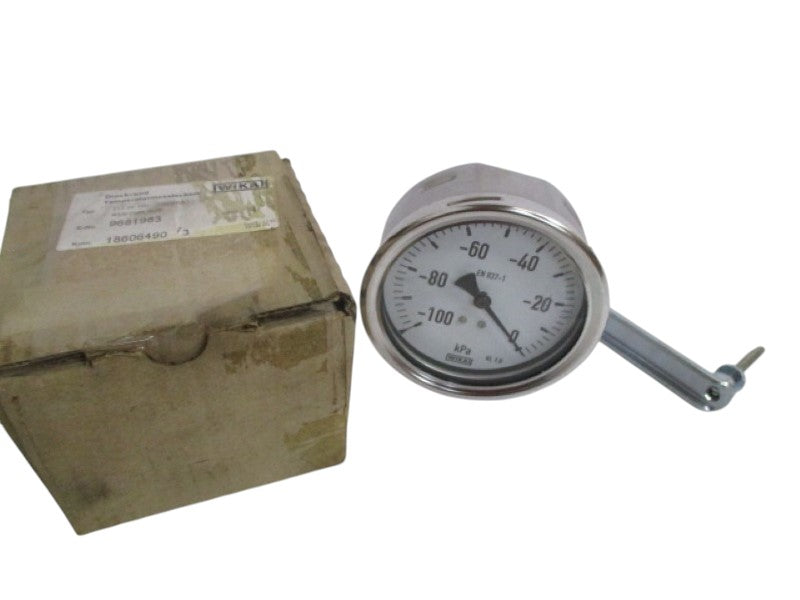 WIKA 212.20.100 PRESSURE GAUGE -100 KPA NSMP