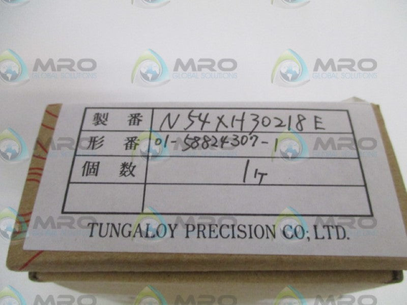 TUNGALOY PRECISION N54XH30218E NSMP