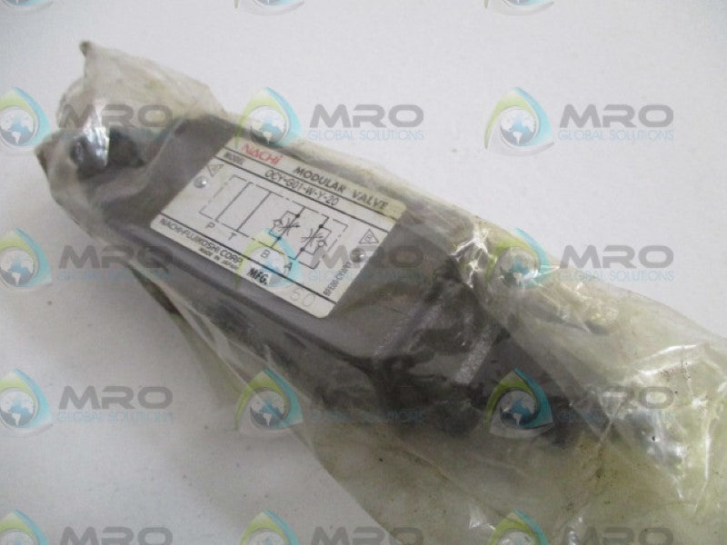 NACHI OCY-G01-W-Y-20 MODULAR VALVE NSMP