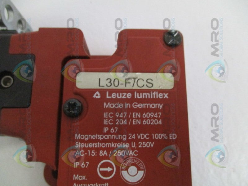LEUZE L30-F7CS INTERLOCK SWITCH UNMP