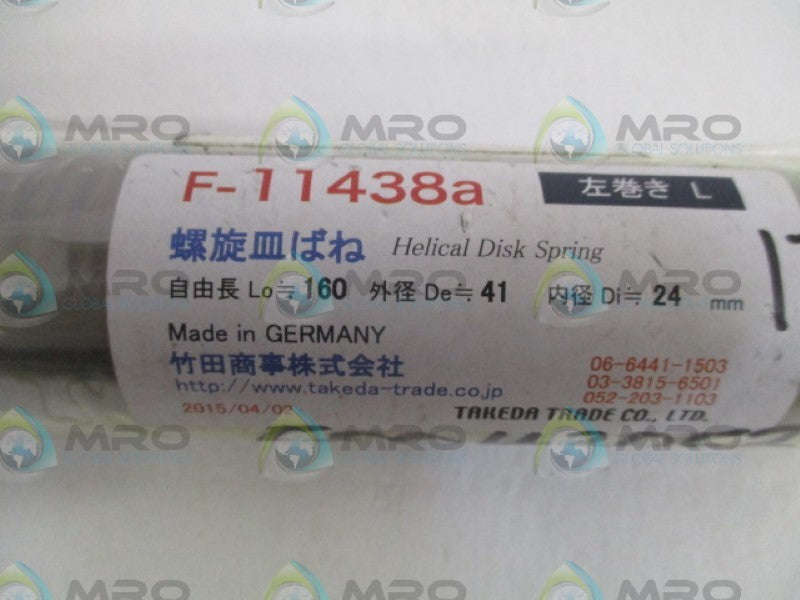 TAKEDA TRADE F-11438a HELICAL DISK SPRING NSMP