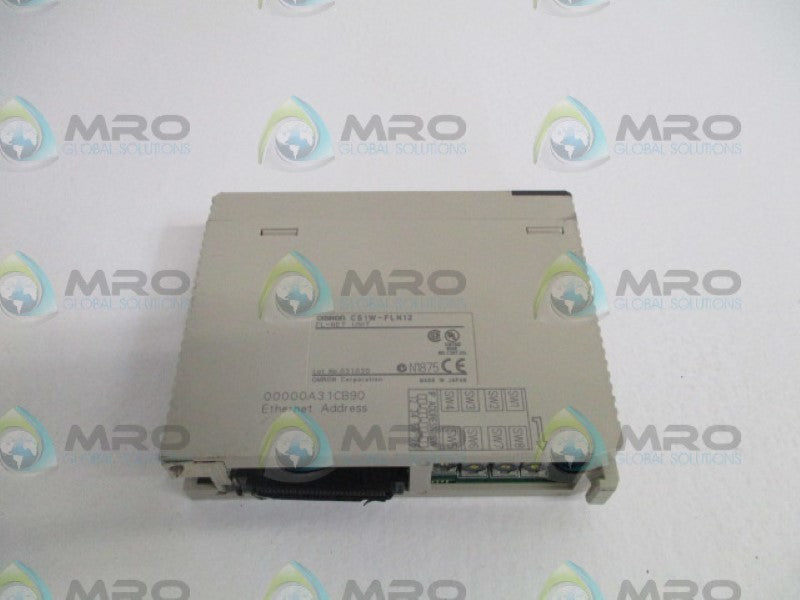 OMRON CS1W-FLN12 FL-NET ETHERNET MODULE UNMP