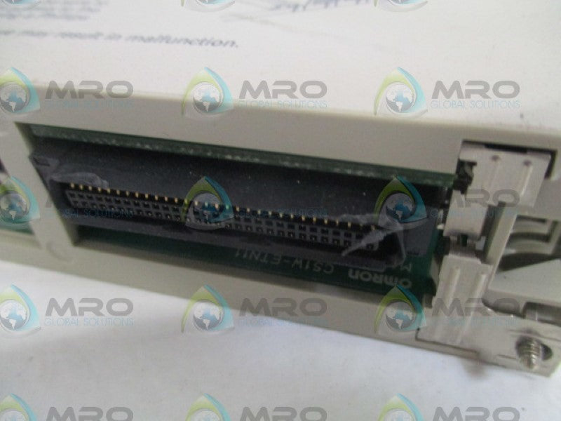 OMRON CS1W-FLN12 FL-NET ETHERNET MODULE UNMP