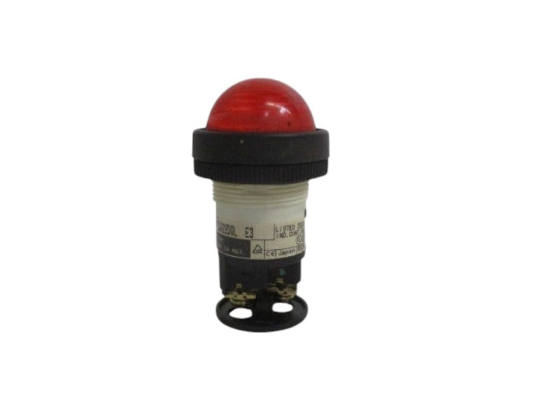 FUJI ELECTRIC DR22D0LE3 RED DOMED PILOT LIGHT UNMP