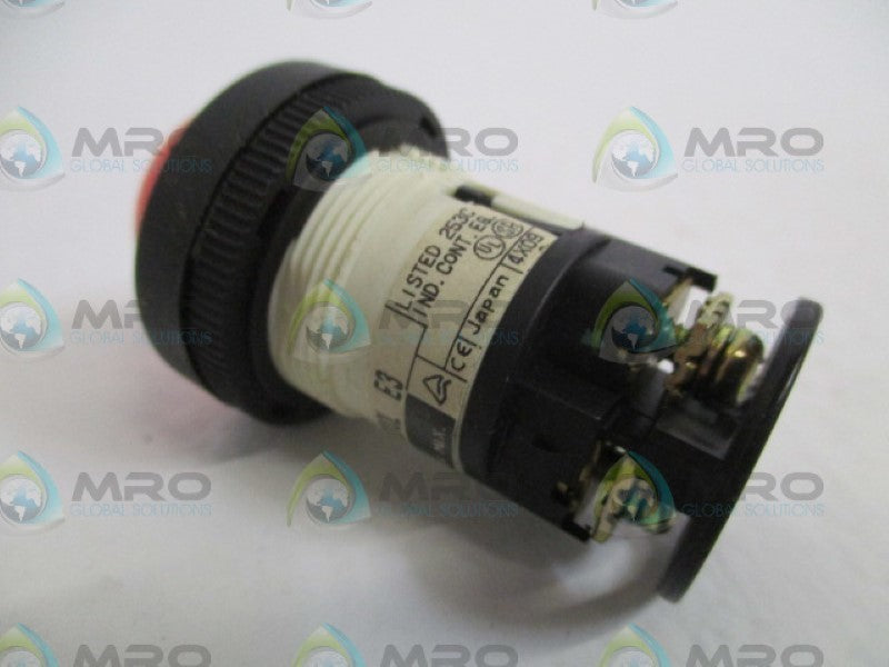 FUJI ELECTRIC DR22D0LE3 RED DOMED PILOT LIGHT UNMP