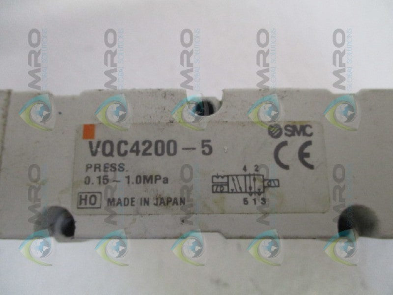 SMC VQC4200-5 PNEUMATIC SOLENOID VALVE  UNMP