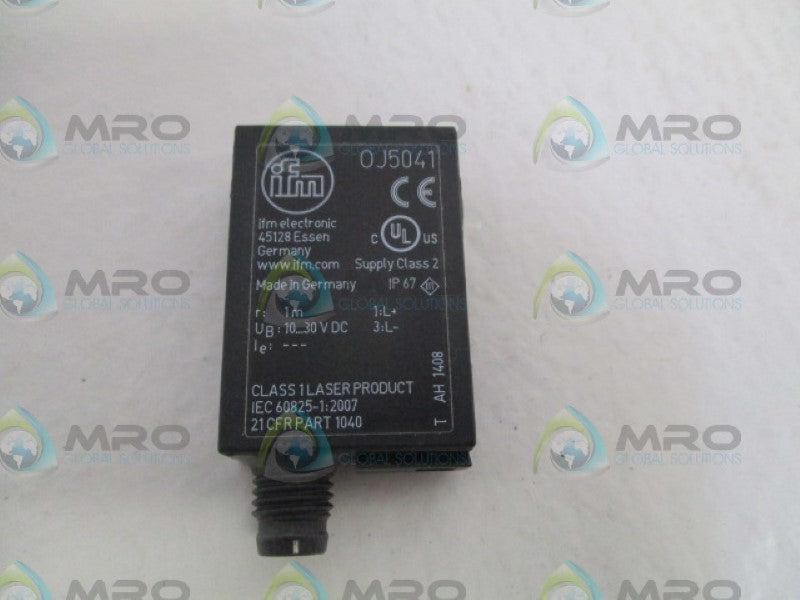 IFM EFECTOR OJ5041 PHOTOELECTRIC SENSOR NSNP