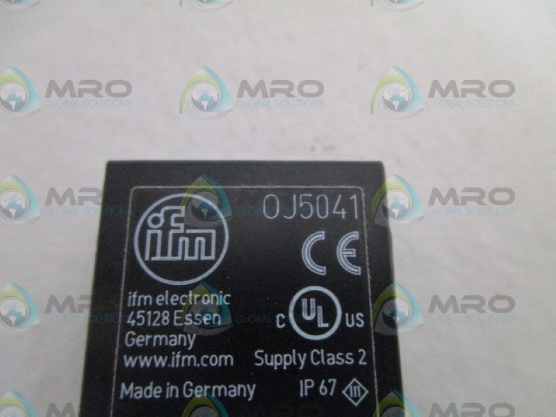 IFM EFECTOR OJ5041 PHOTOELECTRIC SENSOR NSNP