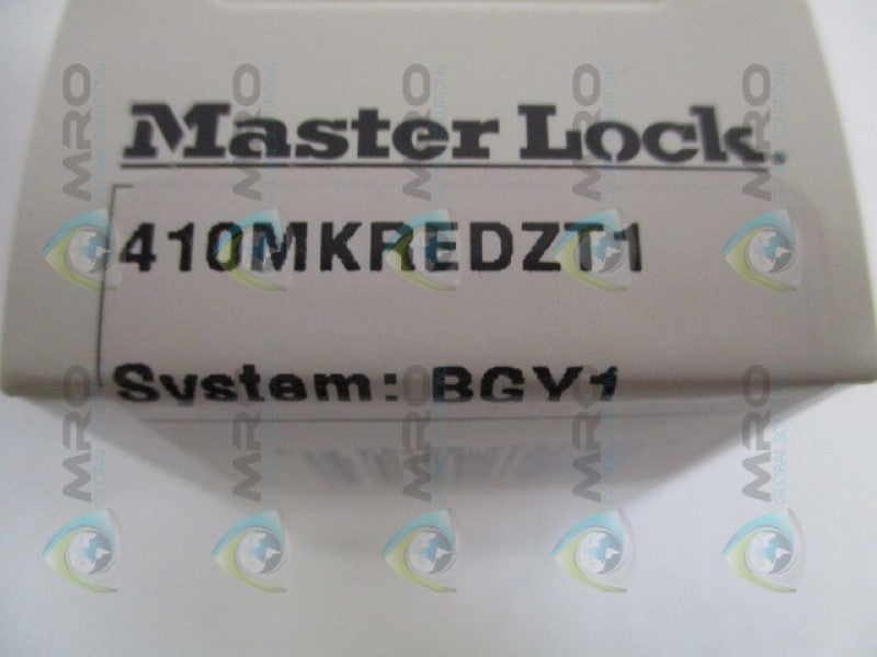 MASTER LOCK 410MKREDZT1 602B817 PADLOCK NSMP
