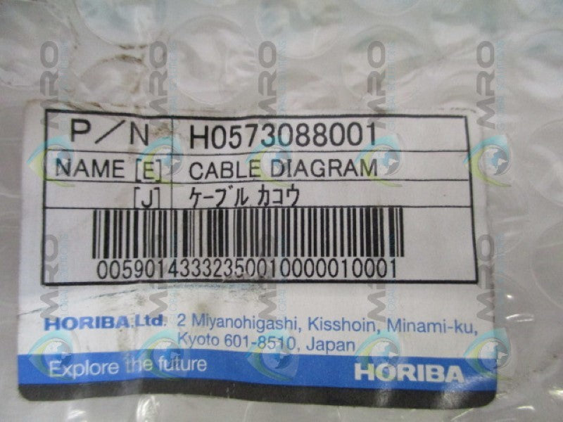 HORIBA H0573088001 CABLE DIAGRAM NSMP